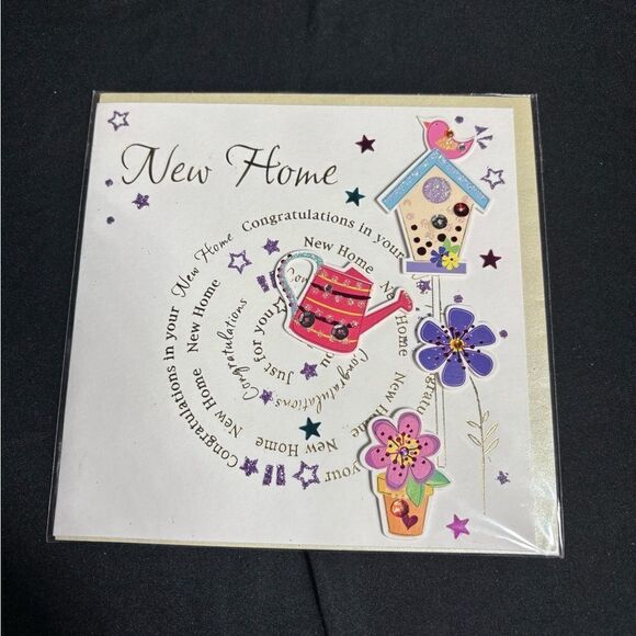 3 New! Pier One Greeting Cards Congratulations on New Home - Picture 5 of 5